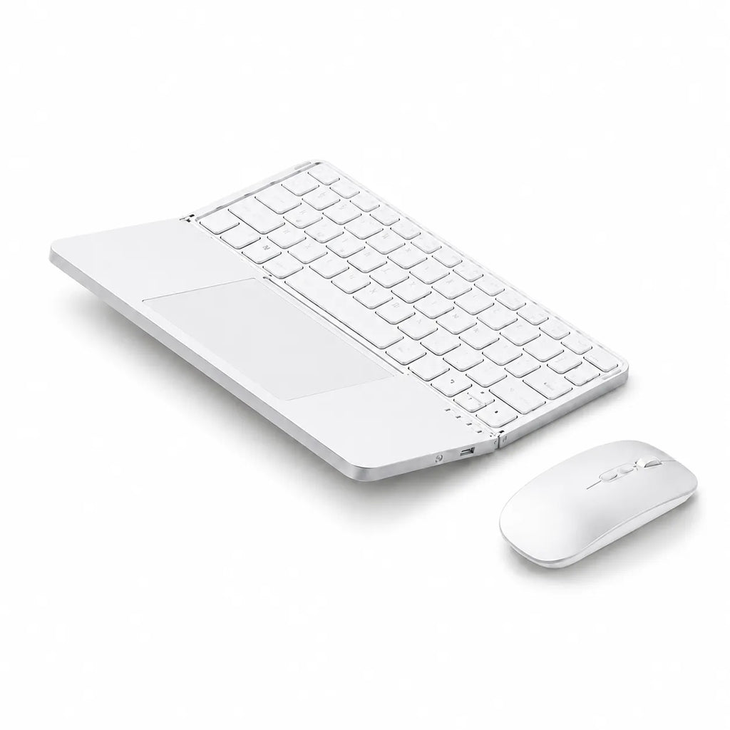 Limited Time: 30% OFF📱 Foldable Bluetooth Keyboard with Touchpad | Travel Wireless Keyboard For Mobile & Tablet