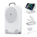 Limited Time: 30% OFF⚡  Mini Luggage Design 3 In 1 Wireless Charging Station | Magnetic Fast Charger For iPhone & Apple Watch