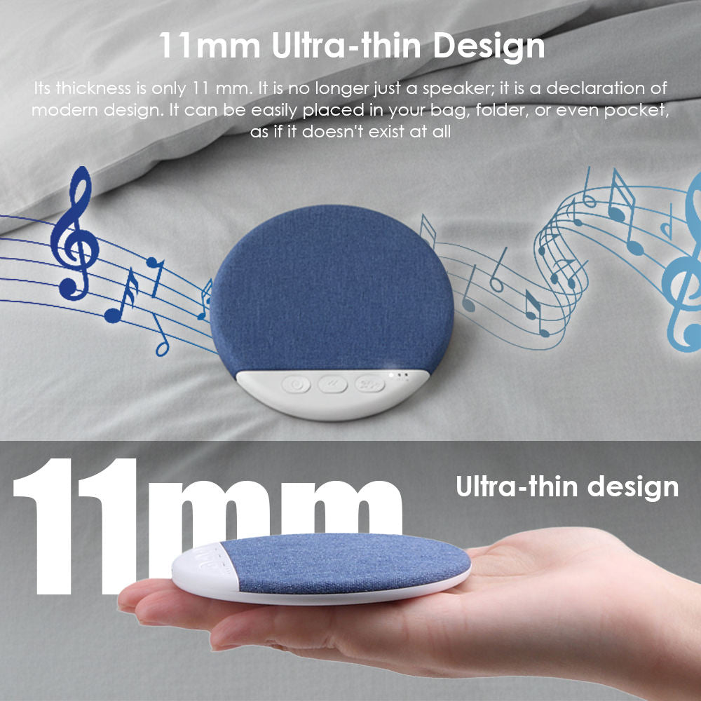 Limited Time: 30% OFF🔊Round Fabric Cover Bluetooth Speaker | Mini Portable Wireless Audio Player, Stylish Home Decor Speaker For Desk