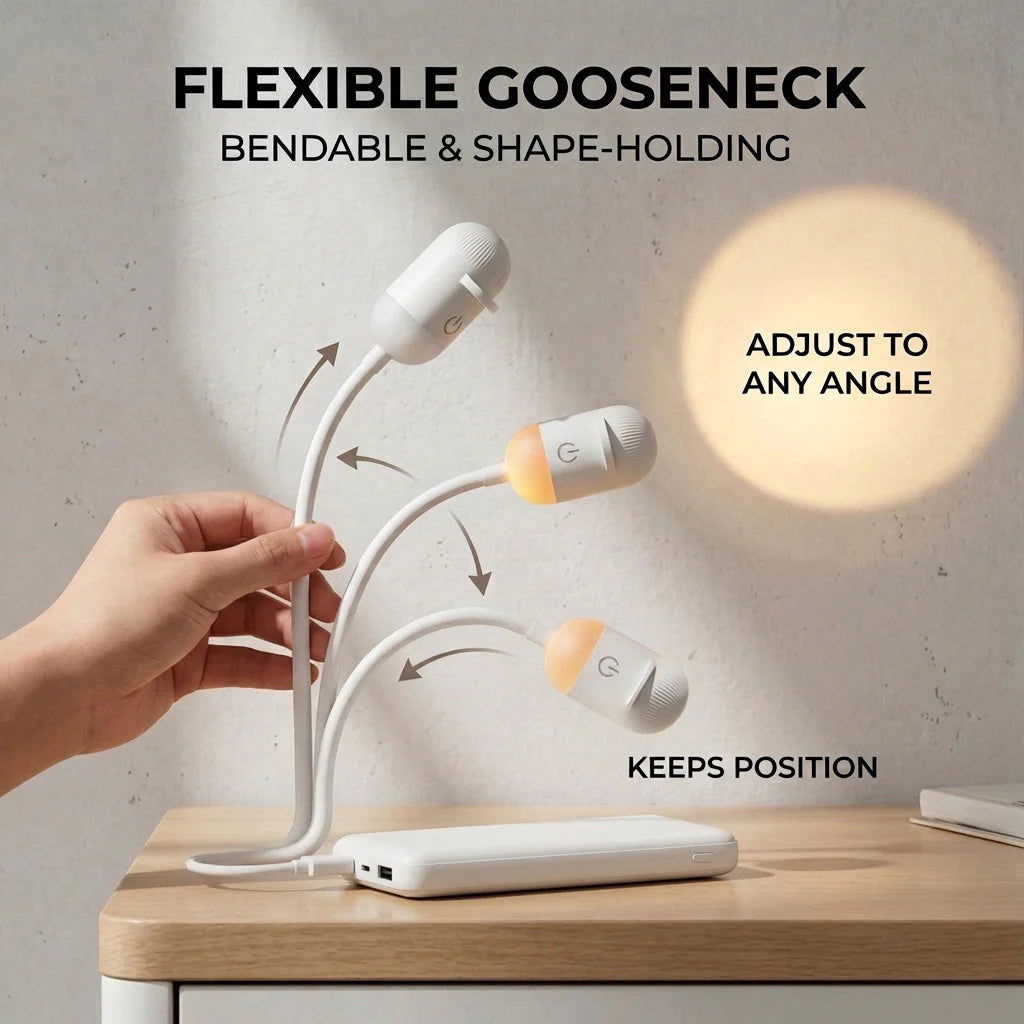 🌌USB Galaxy Star Projector Night Light | 360° Flexible Gooseneck, Adjustable Focus Space Projection Lamp for Bedroom Decor
