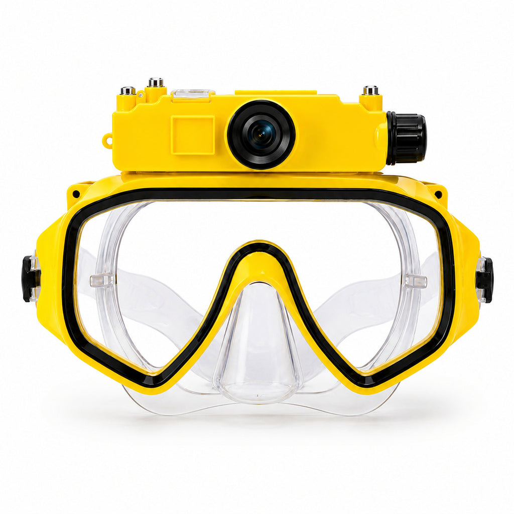 🤿 Camera Diving Snorkel Mask | Underwater Swimming Goggles
